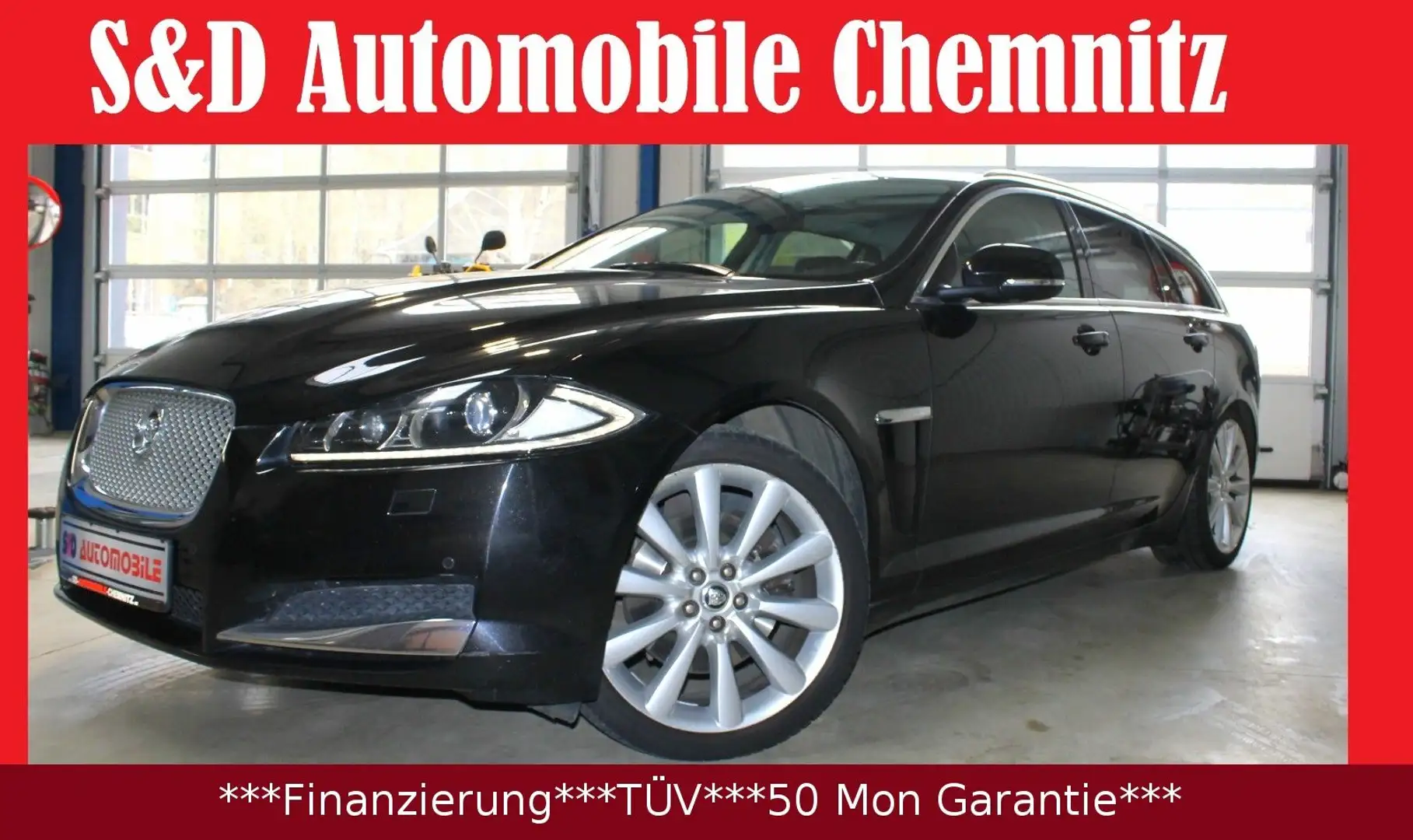 Jaguar XF 2.2 L Diesel Sportbrake Schwarz - 1