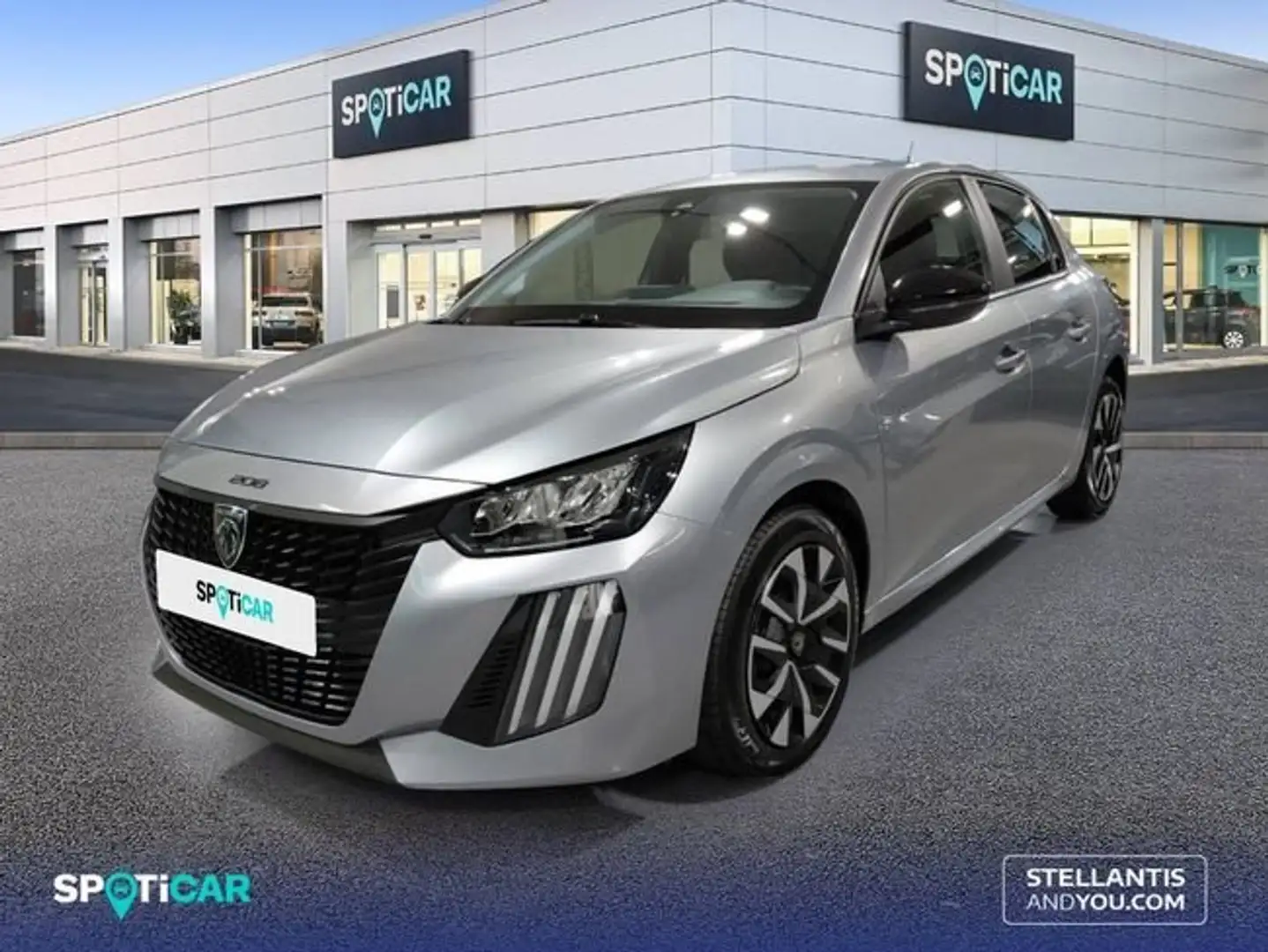 Peugeot 208 HYBRID 110 eDCS6 Style Gris - 1
