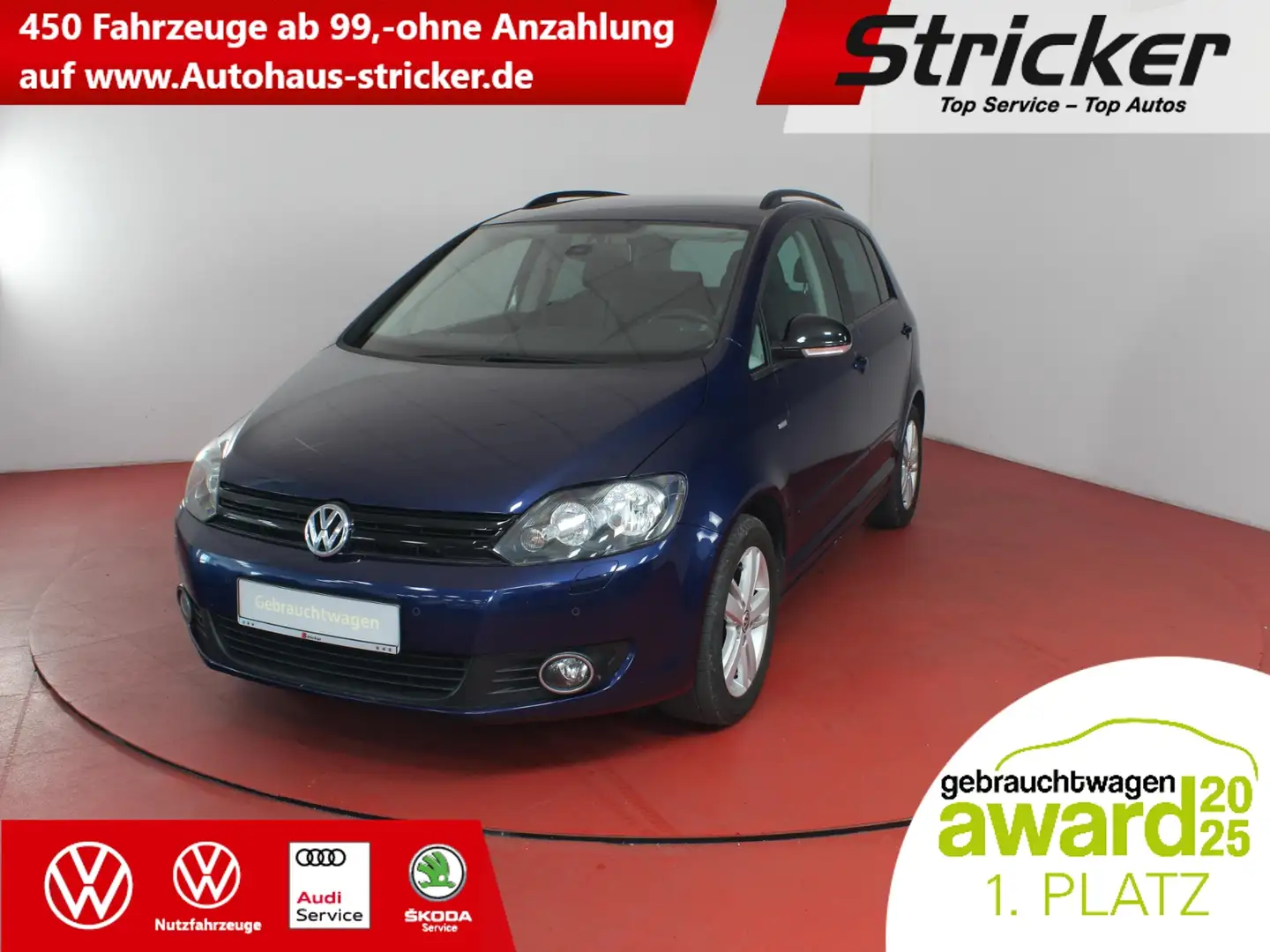 Volkswagen Golf Plus Match 1.2TSI TÜV bis 05/2027 ParkPilot AHK Klima Azul - 1