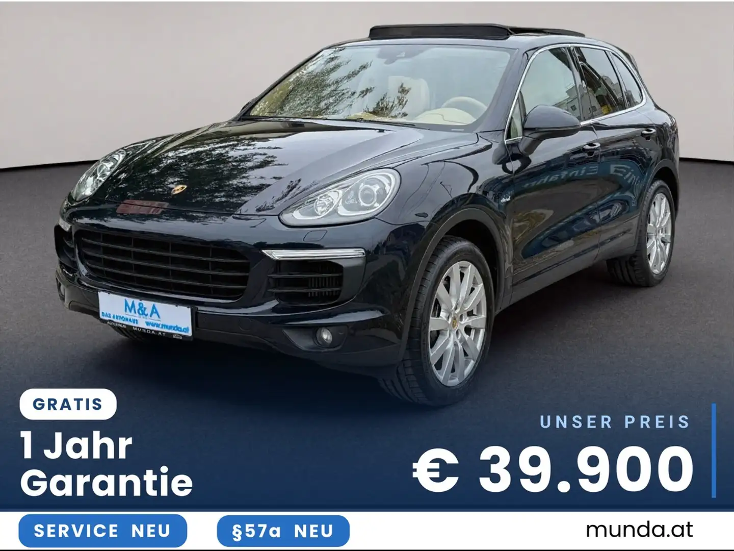 Porsche Cayenne Diesel 3.0 262ps Panorama. Garantie Blau - 1