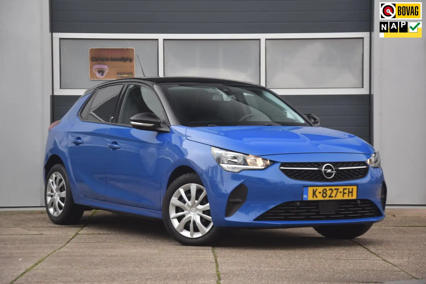 Opel Corsa-e Edition 50 kWh NAVIGATIE/AFWIJKENDE DAKLEUR/PARKEE Bleu - 1
