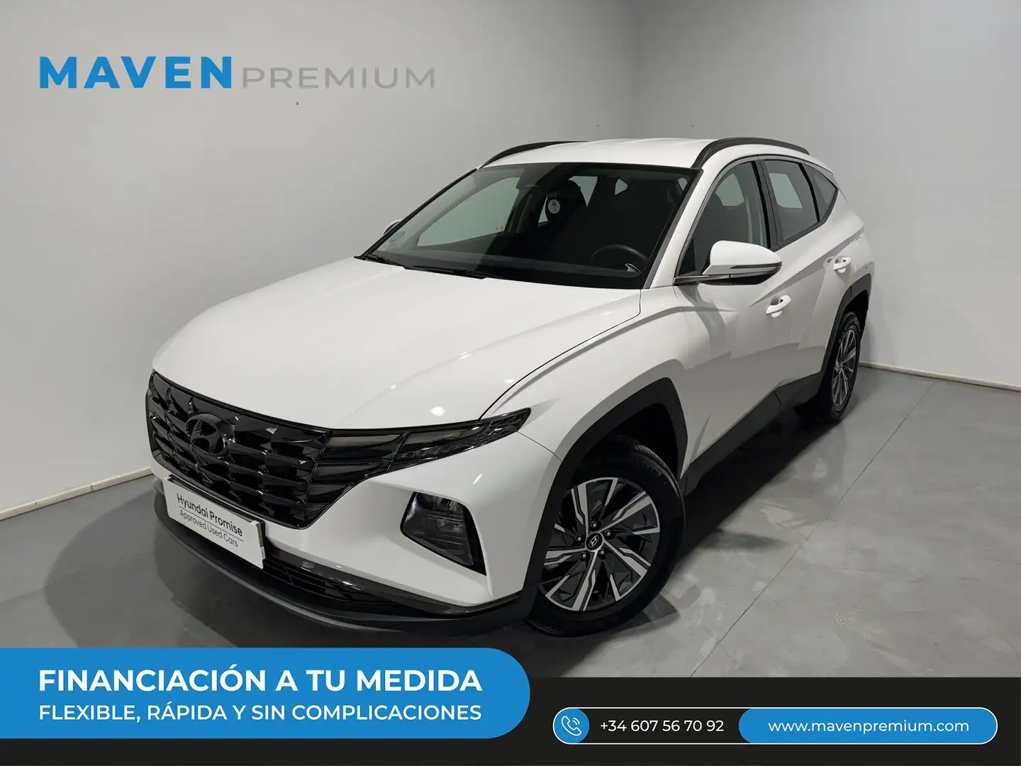 Hyundai TUCSON 1.6 TGDI HEV Maxx AT Blanco - 1