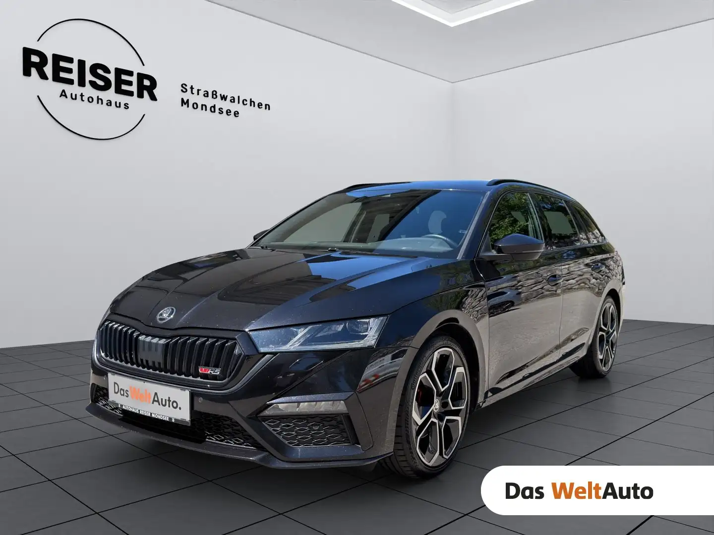 Skoda Octavia RS TDI DSG Schwarz - 1