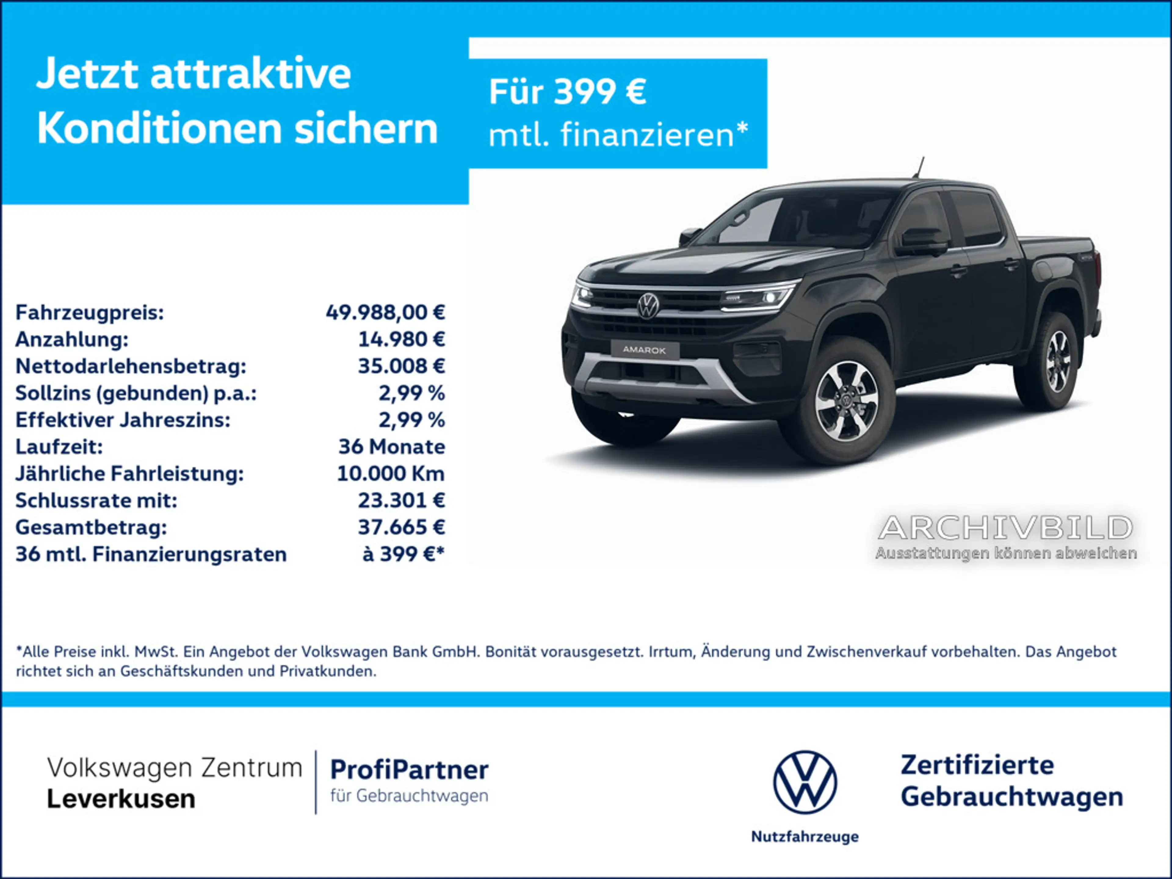 Volkswagen Amarok 4Motion AHK STANDHZ NAVI KAM MATRIX