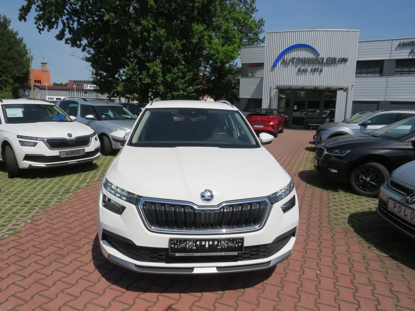 Skoda Kamiq KAMIQ WHITE Ambition 1,0 TSI *LED+TEMP+SHZ+CAM* Weiß - 2