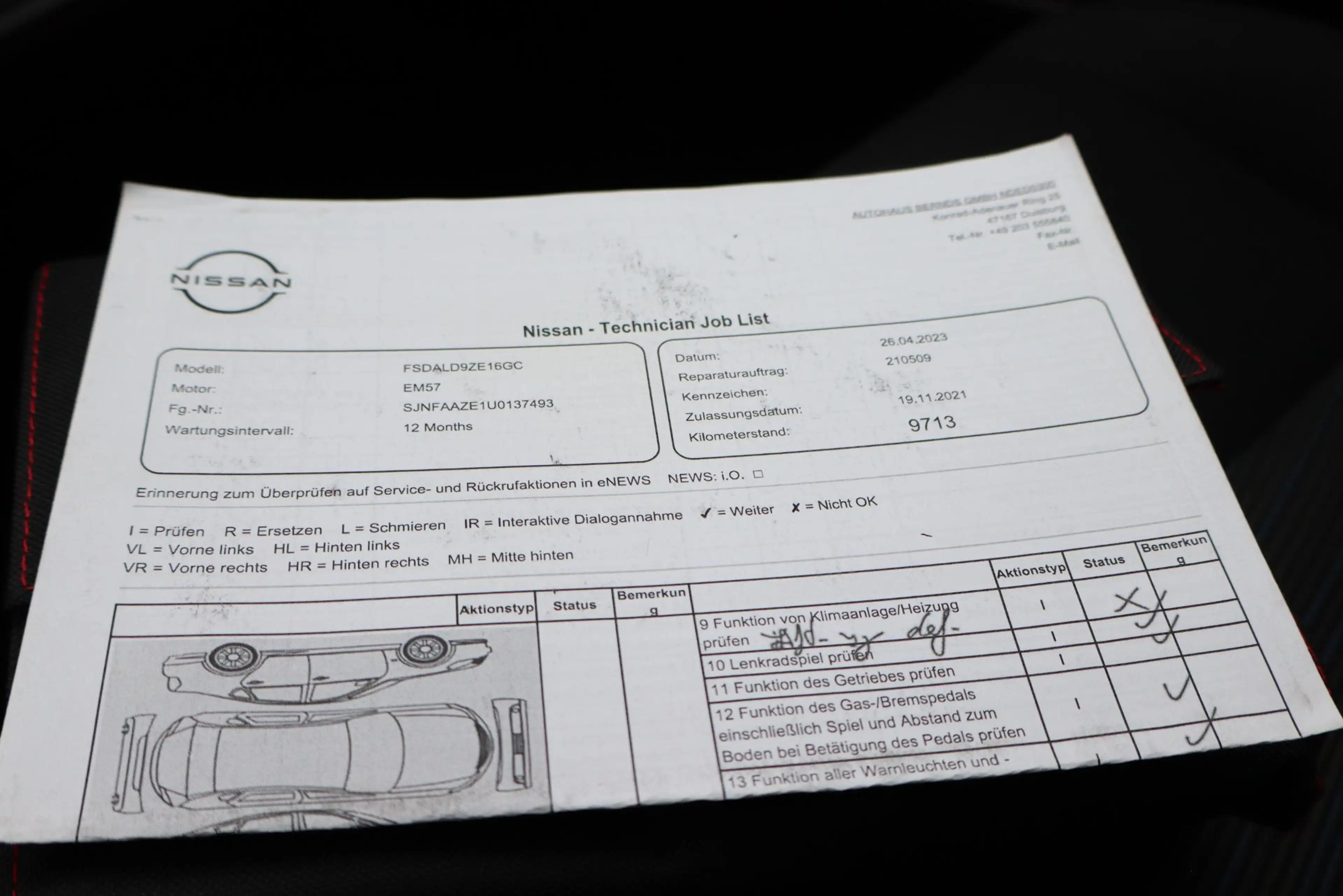 Nissan Leaf Tekna 40 kWh | SOH 92,1% | ProPilot | Active cruis — photo 29