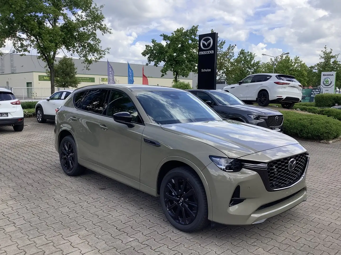 Mazda CX-60 2025 3.3L e-SKYACTIV D 254 AWD Homura Plus Zielony - 1