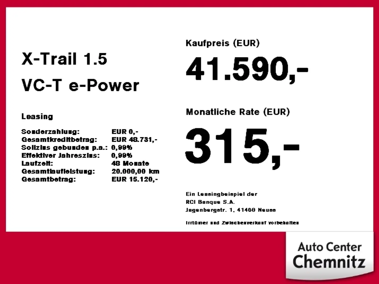 Nissan X-Trail 1.5 VC-T e-Power Tekna+ Allrad/PDC/Kamera Gris - 2