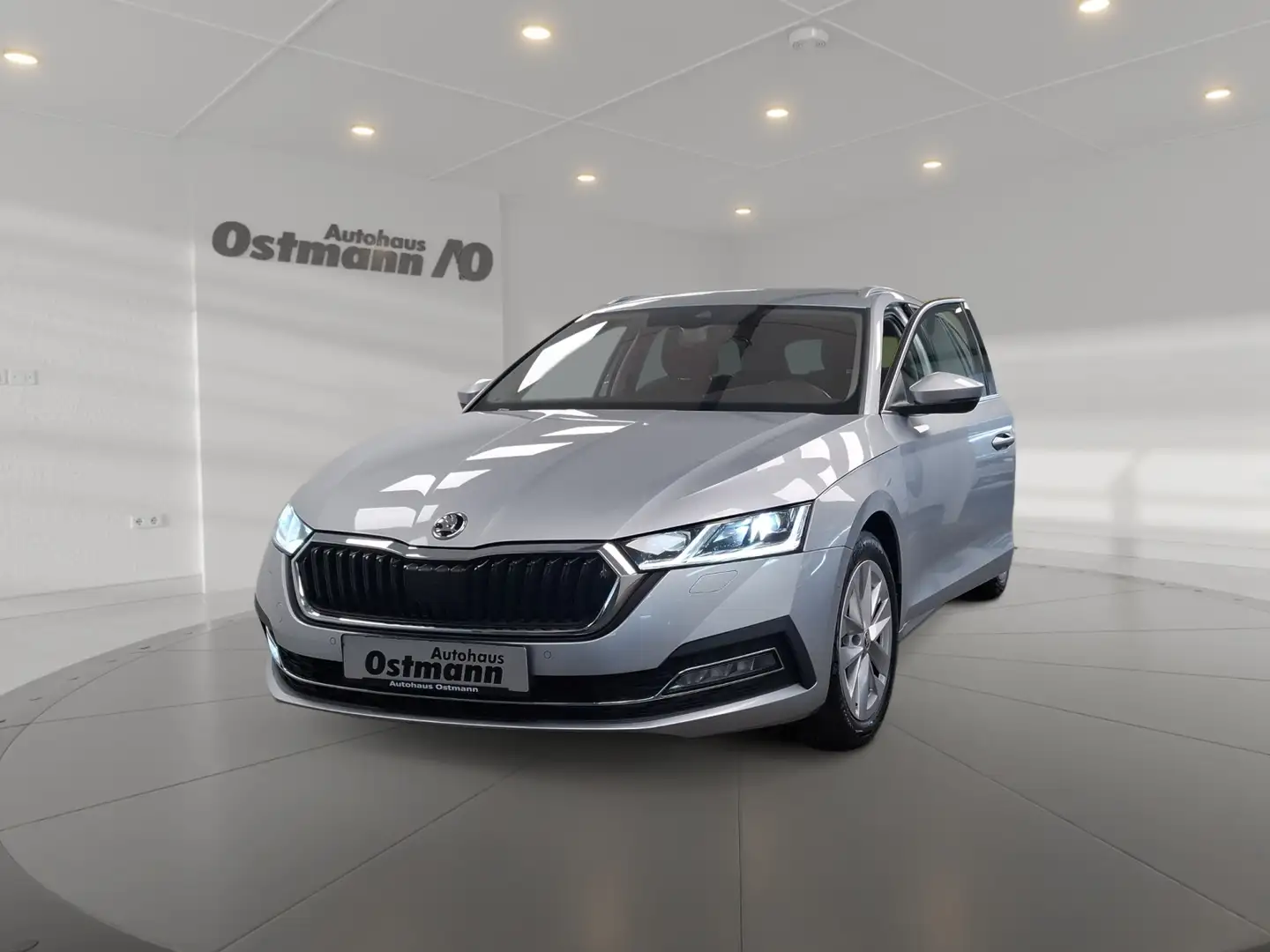 Skoda Octavia Combi 2.0 TDI First Edition 4xSHZ RFK Zilver - 1