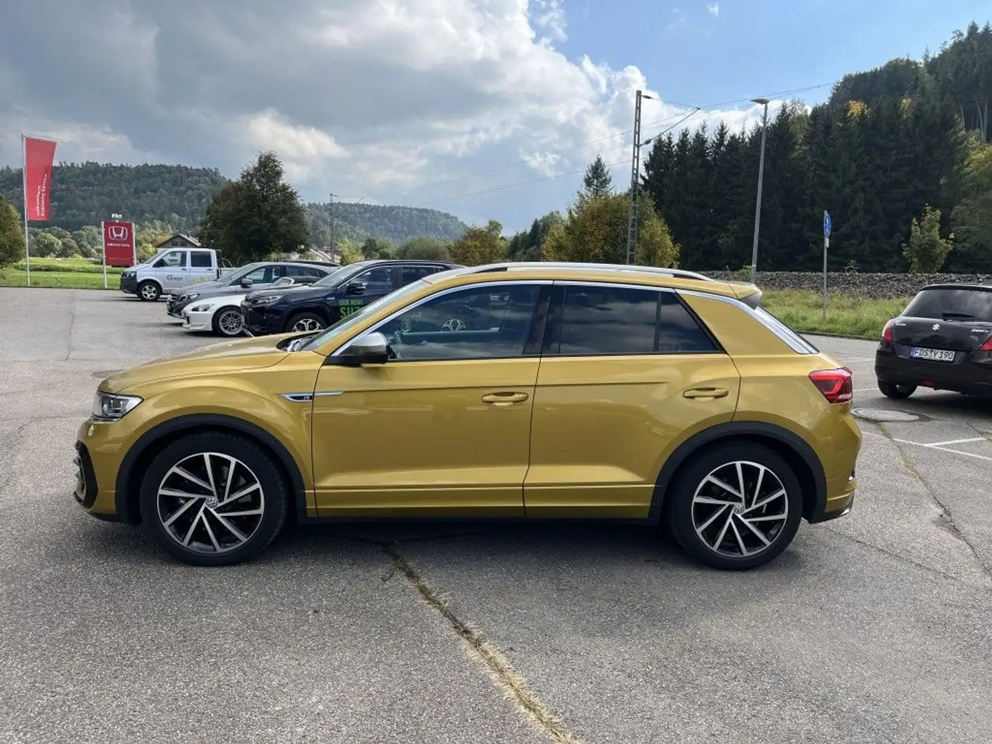 Volkswagen T-Roc 2.0 TSI OPF 4MOTION DSG R Jaune - 2