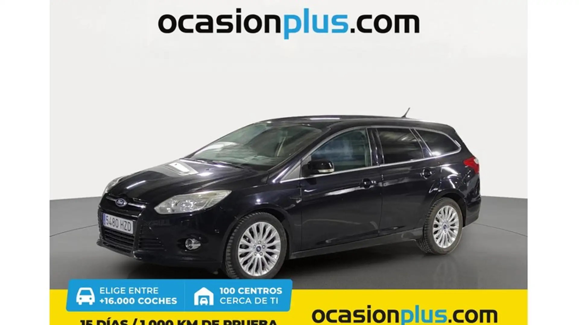 Ford Focus Sb.1.6TDCi Trend 115 Negro - 1