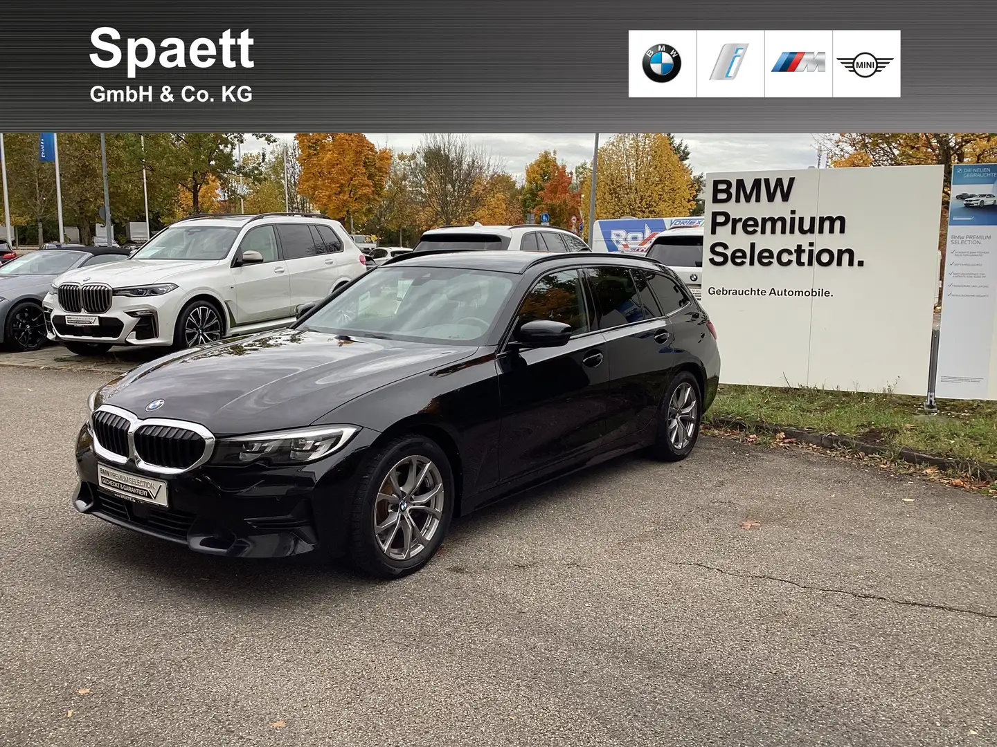 BMW 318 d Touring Sport Line DAB WLAN ACC + Stop&Go Noir - 1