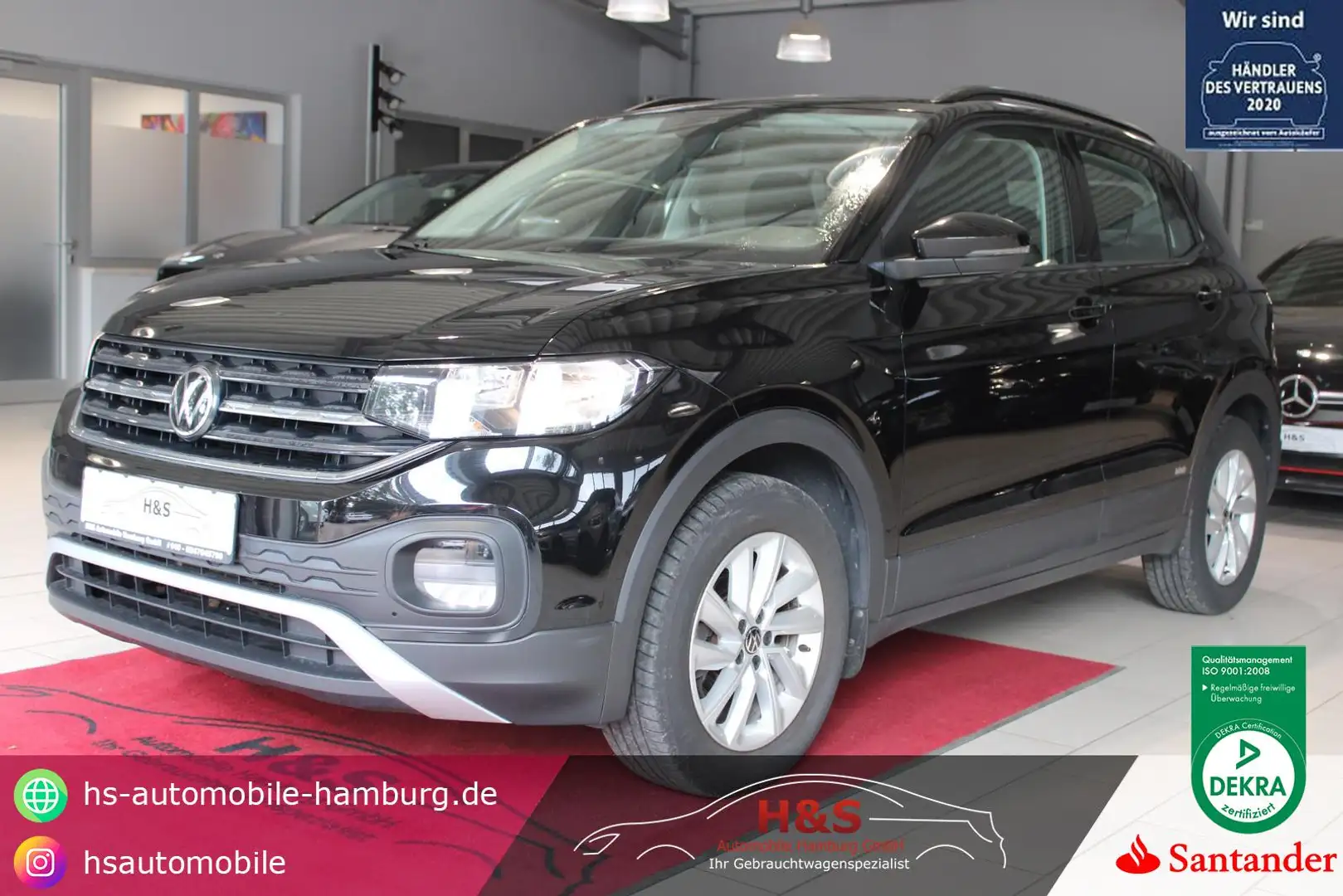 Volkswagen T-Cross Life Tot-Winkel*Sitzheizung Noir - 1