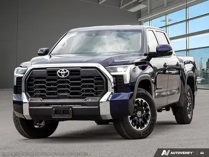 Blue 2026 Toyota Tundra Pickup Truck Four-Wheel Drive Automatic