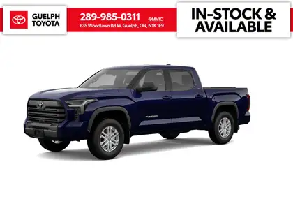 Blue 2026 Toyota Tundra Pickup Truck Four-Wheel Drive Automatic