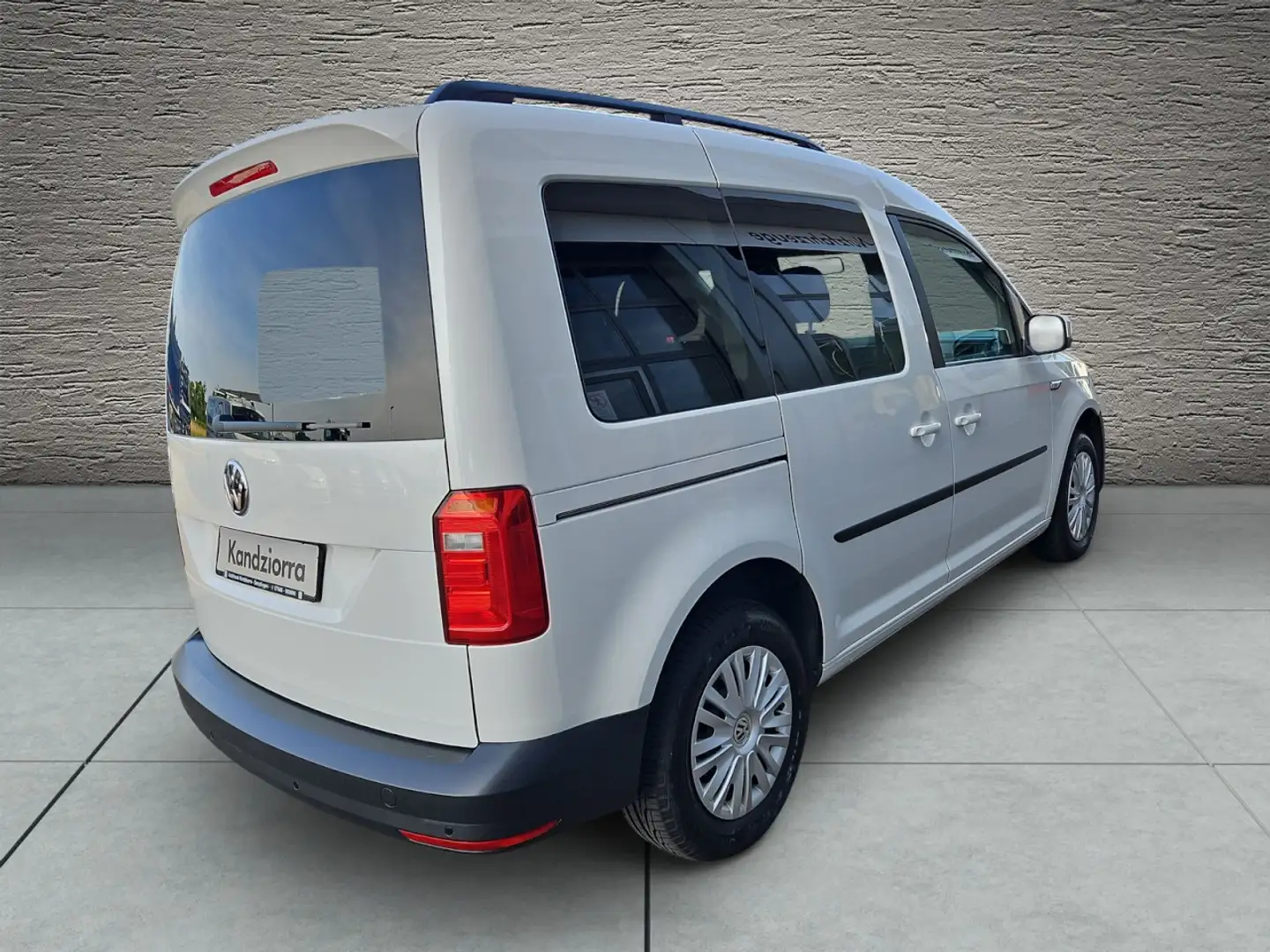Volkswagen Caddy 1.0 TSI Trendline BMT Klima Navi Einparkhilfe Weiß - 2