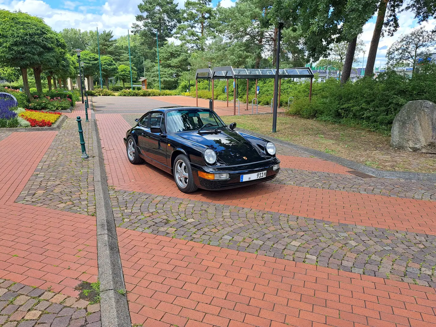 Porsche 964 911 Carrera 4 Noir - 2
