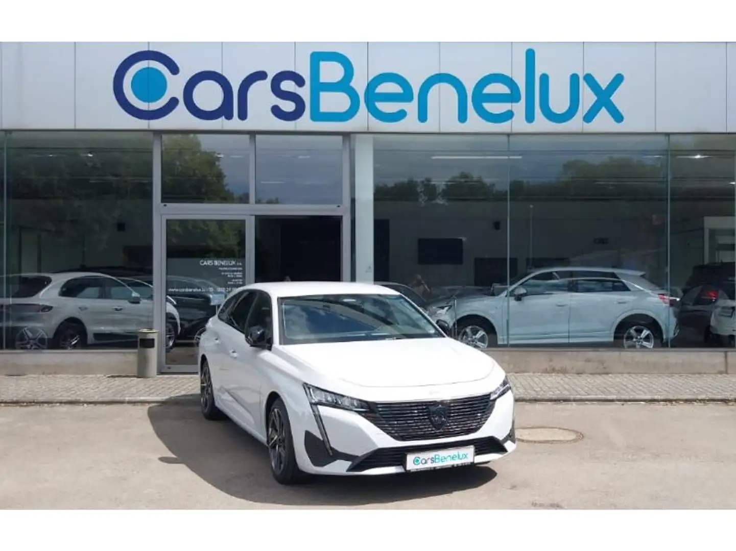 Peugeot 308 SW 1.6 PHEV Hybrid EAT8 Allure CAM360 GPS LANE 1° Blanc - 1