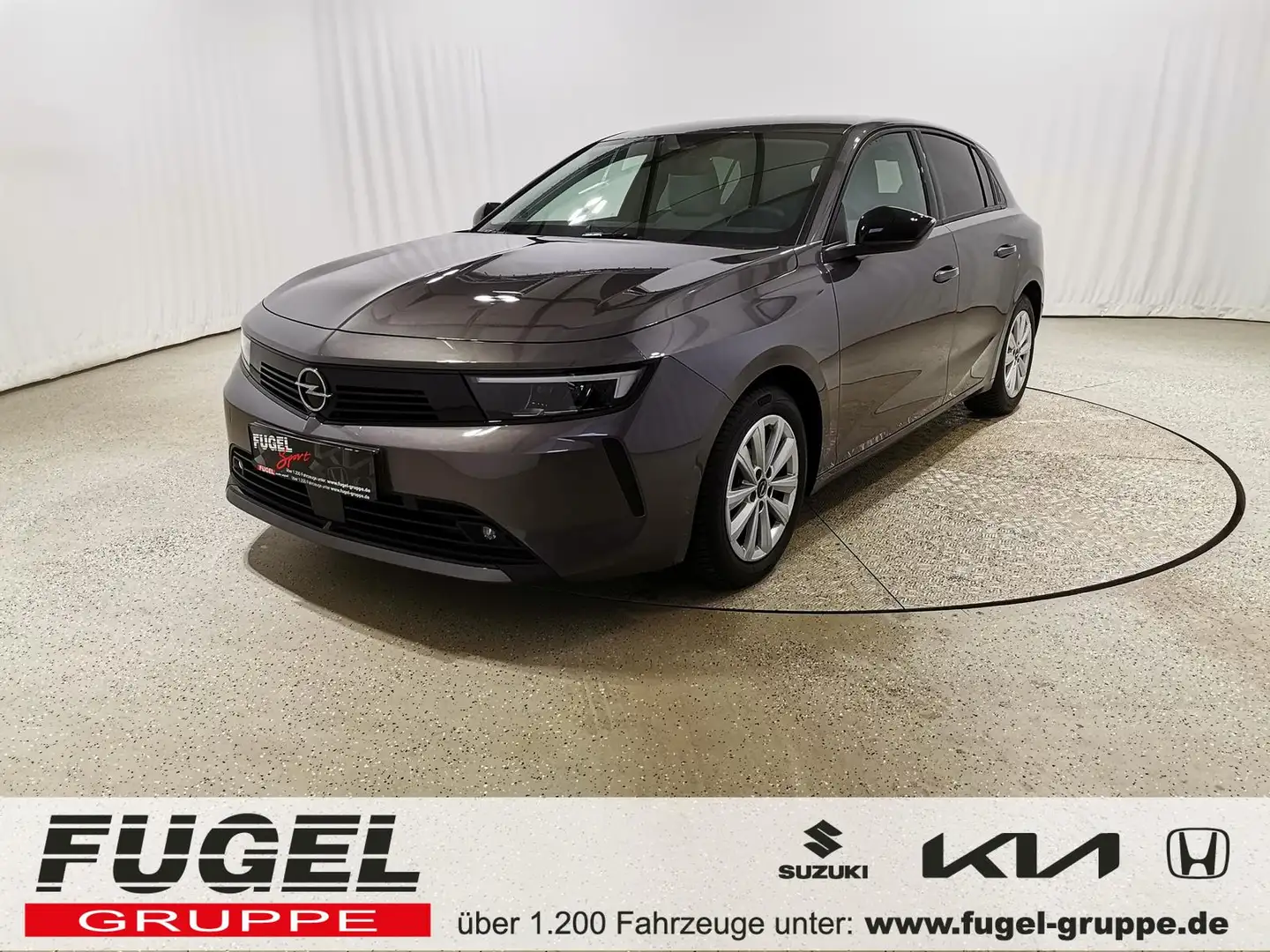 Opel Astra 1.2 Turbo AT Elegance LED|SHZ|Navi|AHK|ACC Grau - 1