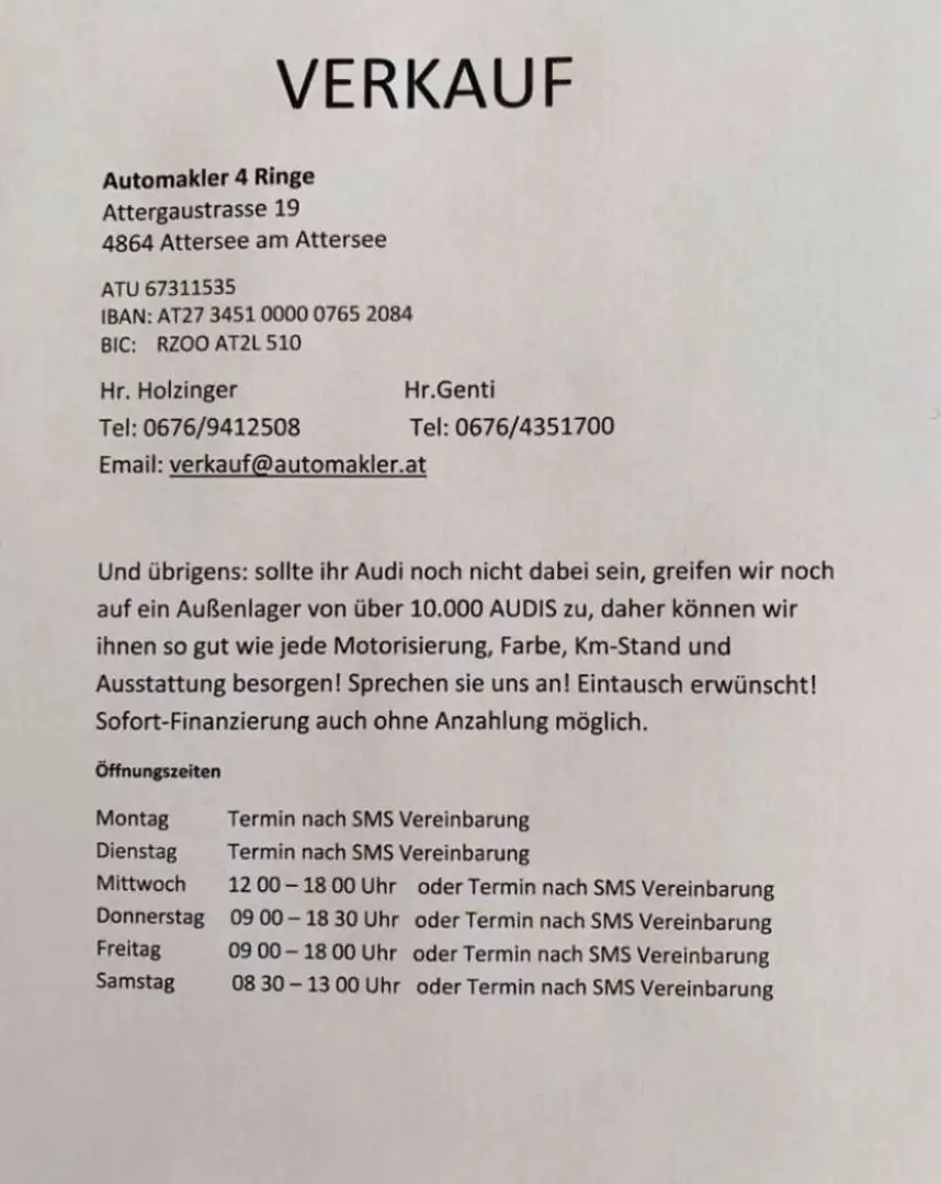 Audi A6 Avant 35 TDI sport S-tronic Schwarz - 2