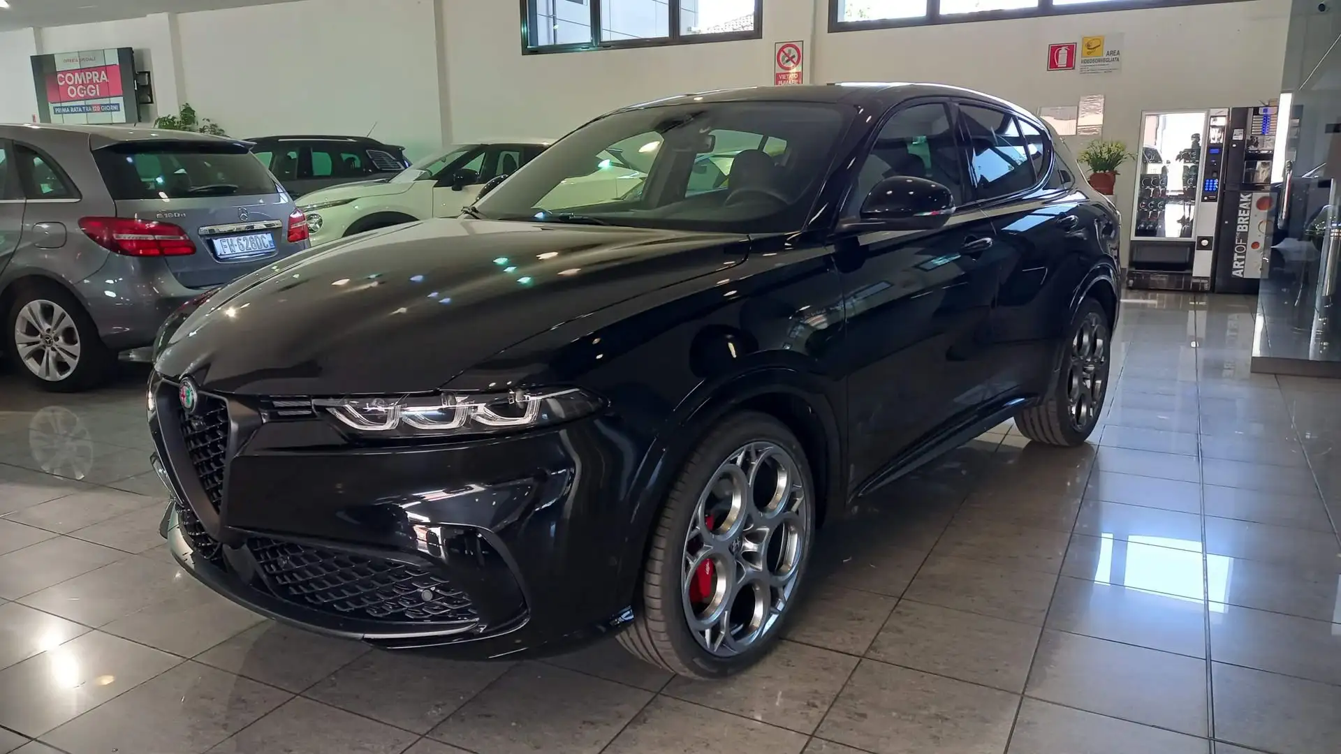 Alfa Romeo Tonale 1.6 diesel 130 CV TCT6 Veloce Nero - 1