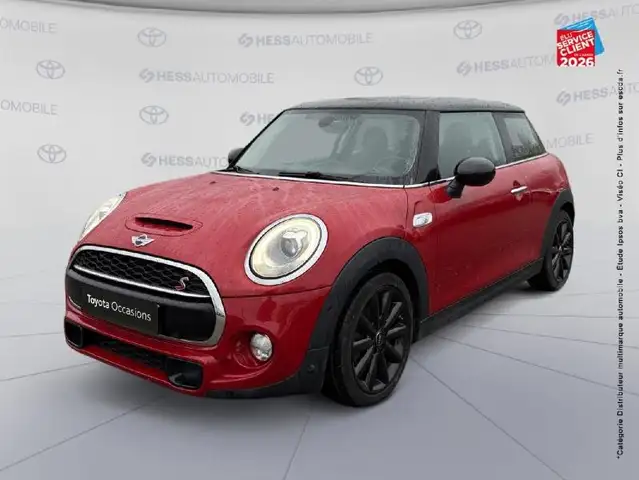 MINI Cooper S COOPER S 192CH RED HOT CHILI TOUVRANT CAMERA