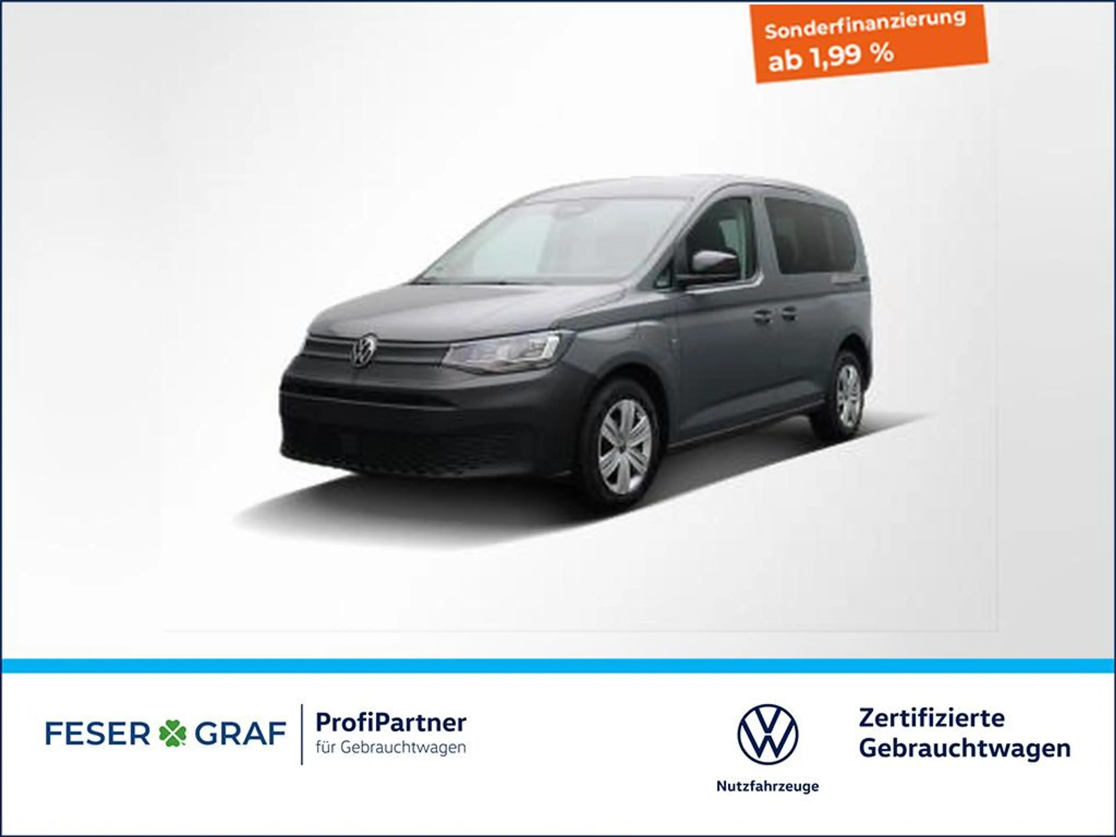 Volkswagen Caddy 1.5TSI e-Hybrid 5Sitze AHK PDC Sitzheizung