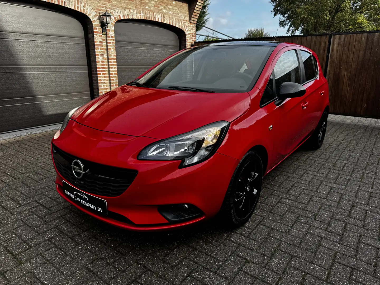 Opel Corsa | BLACK EDITION | AIRCO | NAVI | CARPLAY | PDC | Rouge - 2