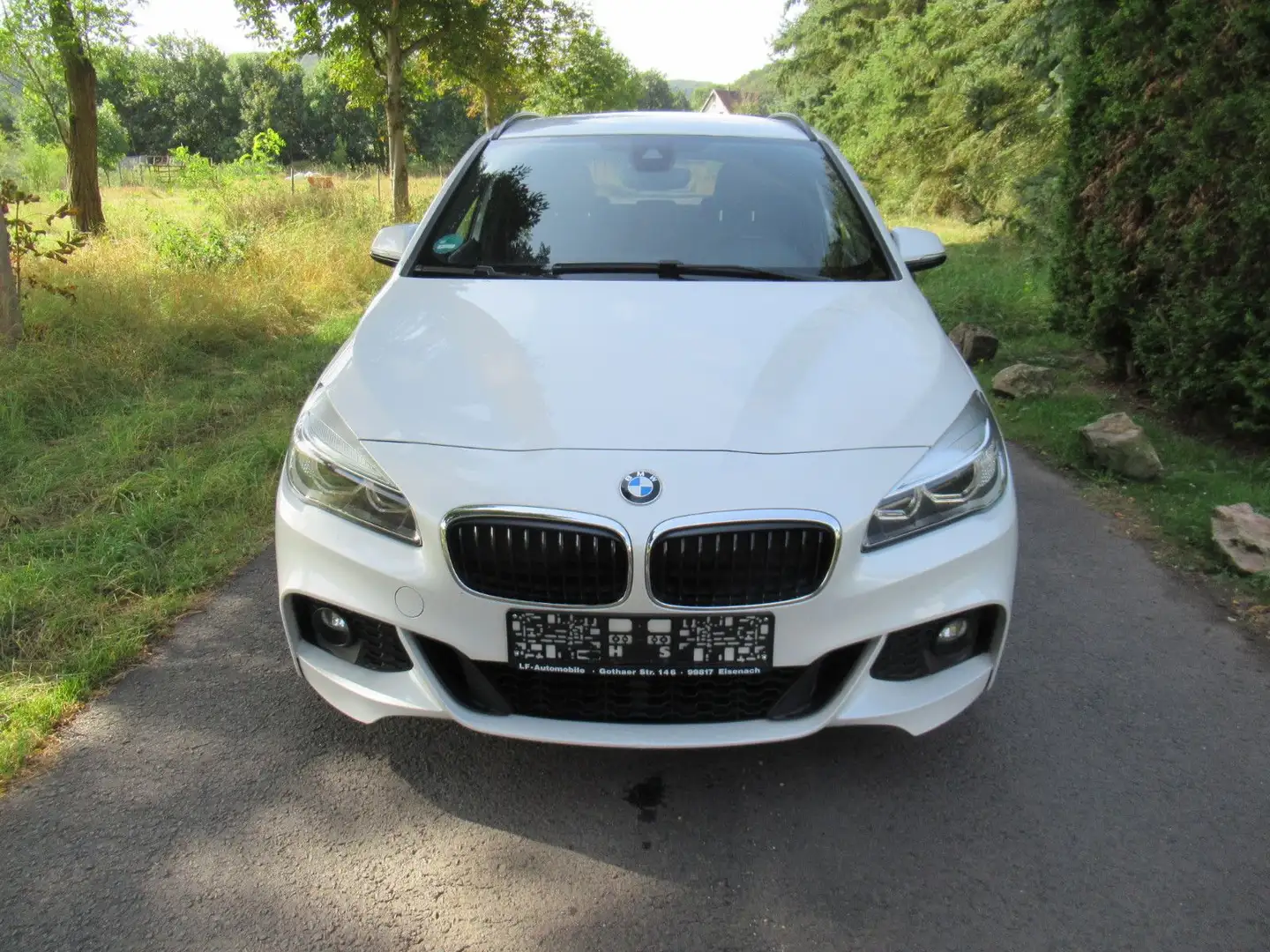 BMW 220 M Sport xDrive LED/Leder/AHK Weiß - 2