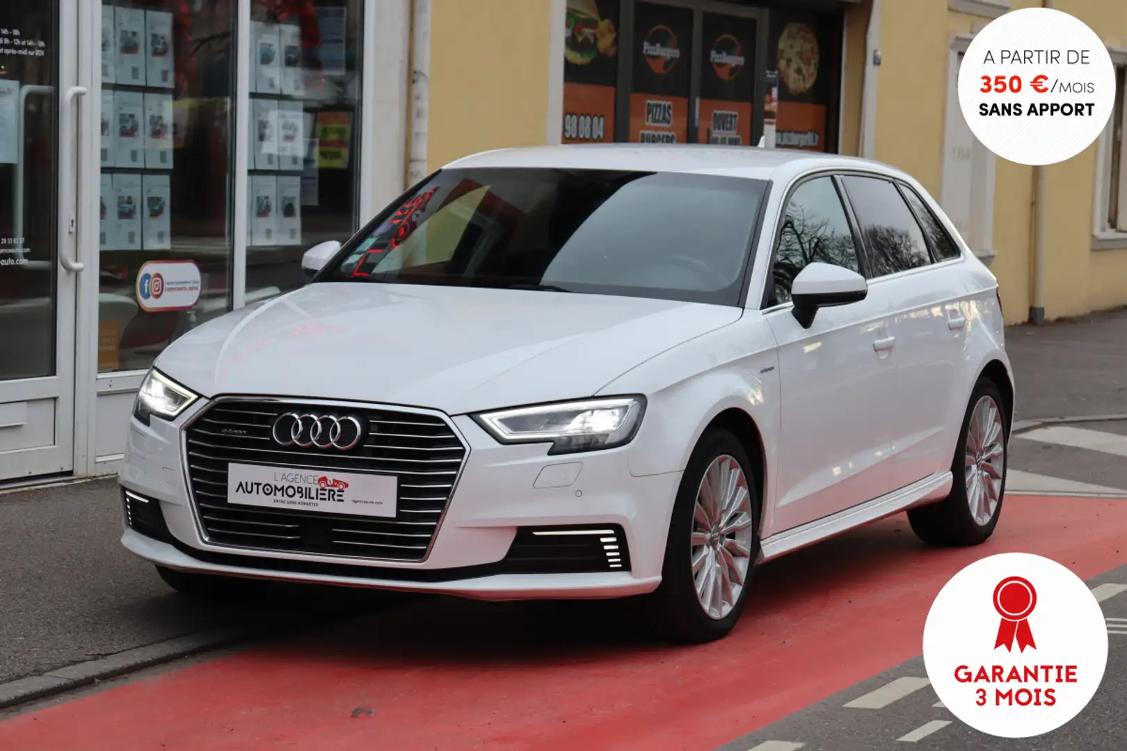 Audi A3 Sportback E-TRON Facelift 204 Design S-Tronic6 (Vi Blanc - 1