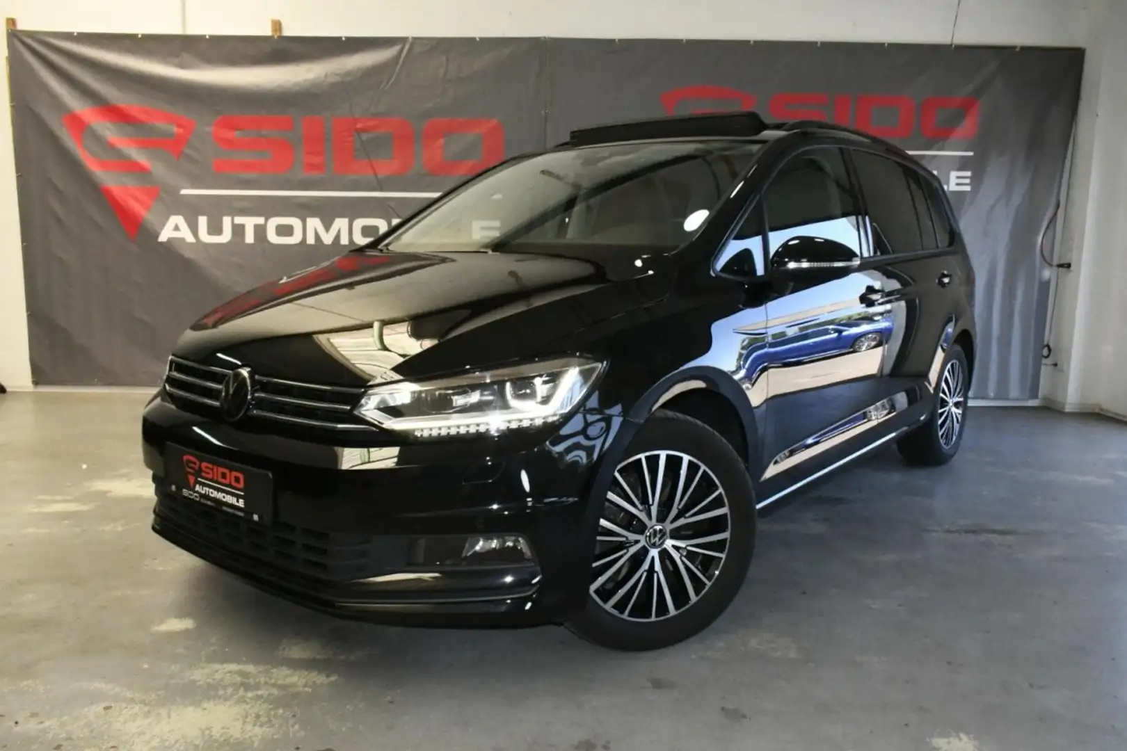 Volkswagen Touran ACC*7Sitz*PANO*VIRT*ST.HZ*DYAUD*CAM*AHK* Klima Schwarz - 1
