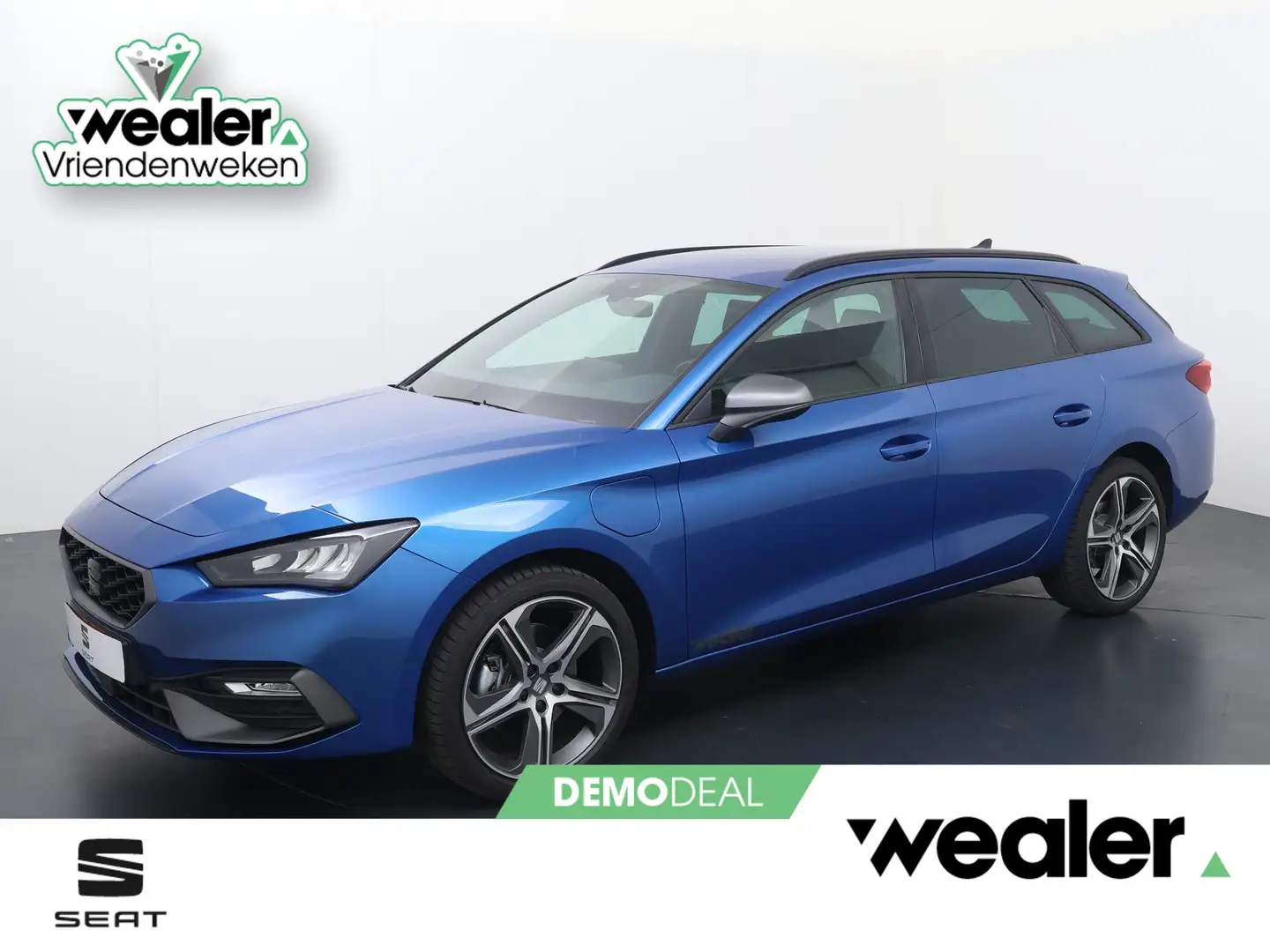 SEAT Leon e-Hybrid Sportstourer 1.5 TSI 204pk DSG FR Business Blauw - 1