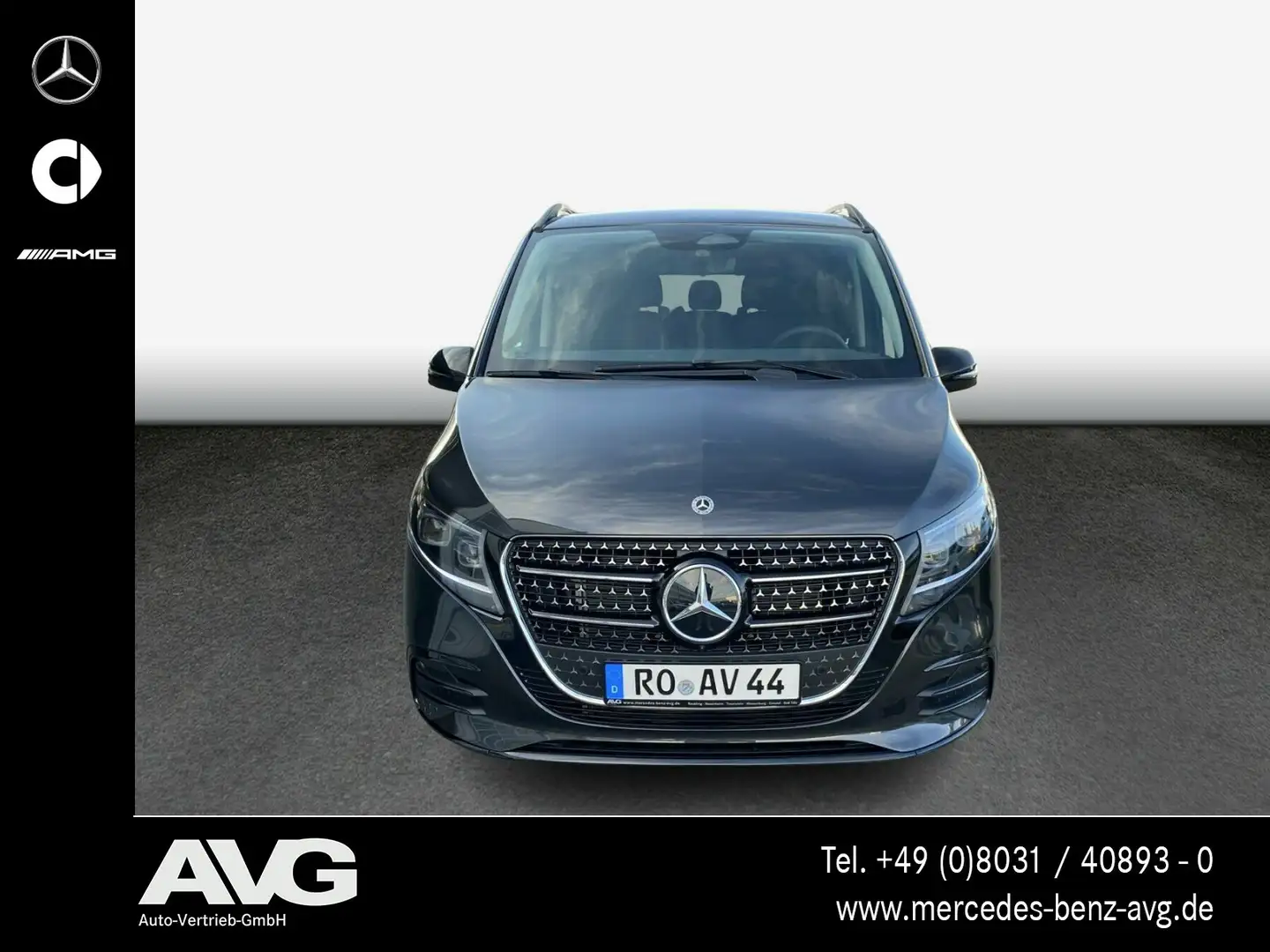Mercedes-Benz V 300 V 300 d 4M STYLE AMG Line Airmatic Pano AHK 360° Grijs - 2