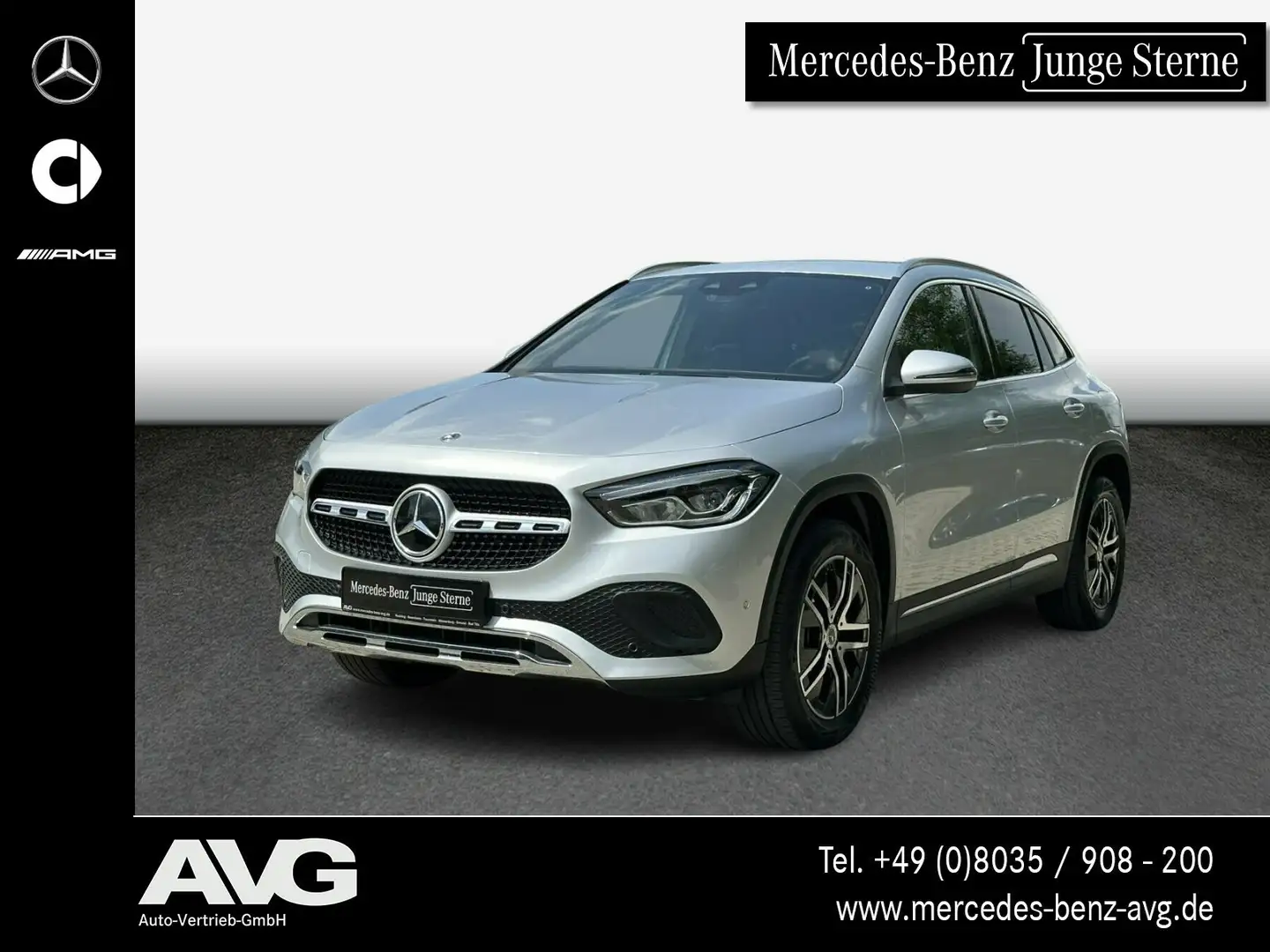 Mercedes-Benz GLA 220 GLA 220 d Progressive RFK LED NAVI MBUX HIGH END Silber - 1