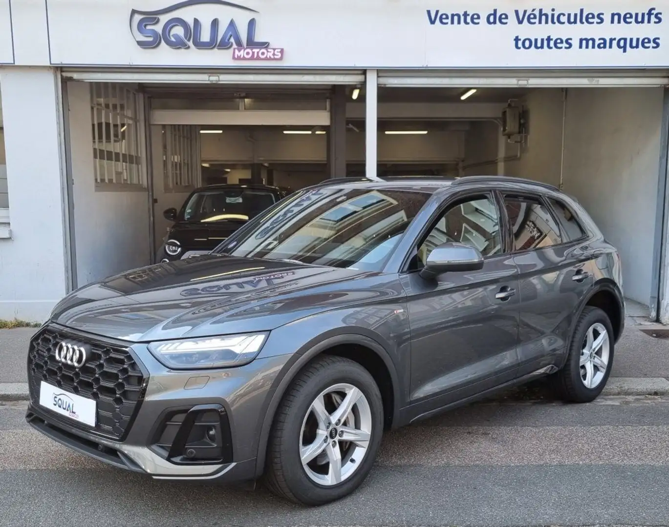 Audi Q5 II 55 TFSI e 367ch S line quattro S tronic 7 Grau - 1