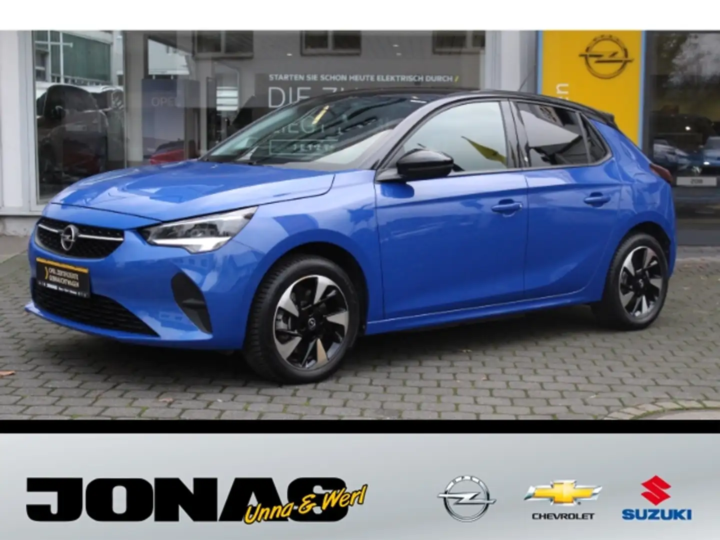 Opel Corsa-e F Edition RKamera 180°Lenk-/Sitzheizung Blau - 1