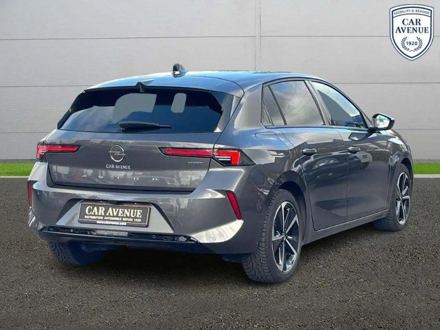 Opel Astra 1.6 Turbo 180ch Hybrid Elegance BVA8 Gris - 2