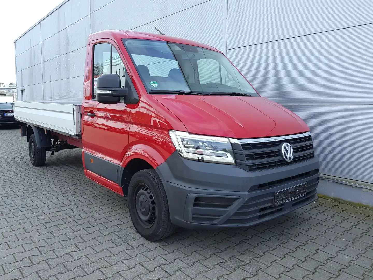 Volkswagen Crafter Pritsche Pritsche 35 DOKA EcoProfi FWD m Červená - 2