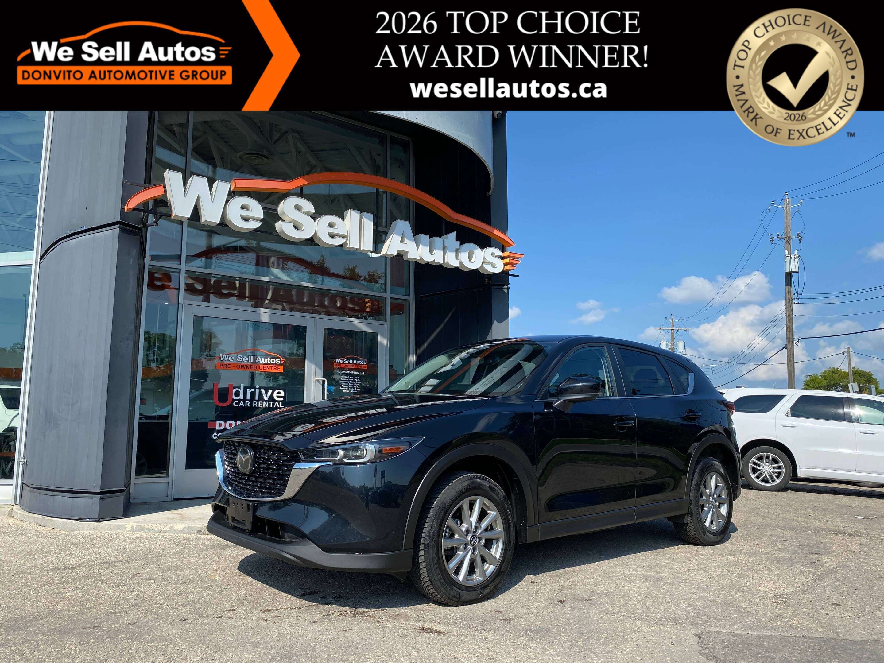 2025 Mazda CX-5 GS AWD w/Power Tailgate, Leather & More!