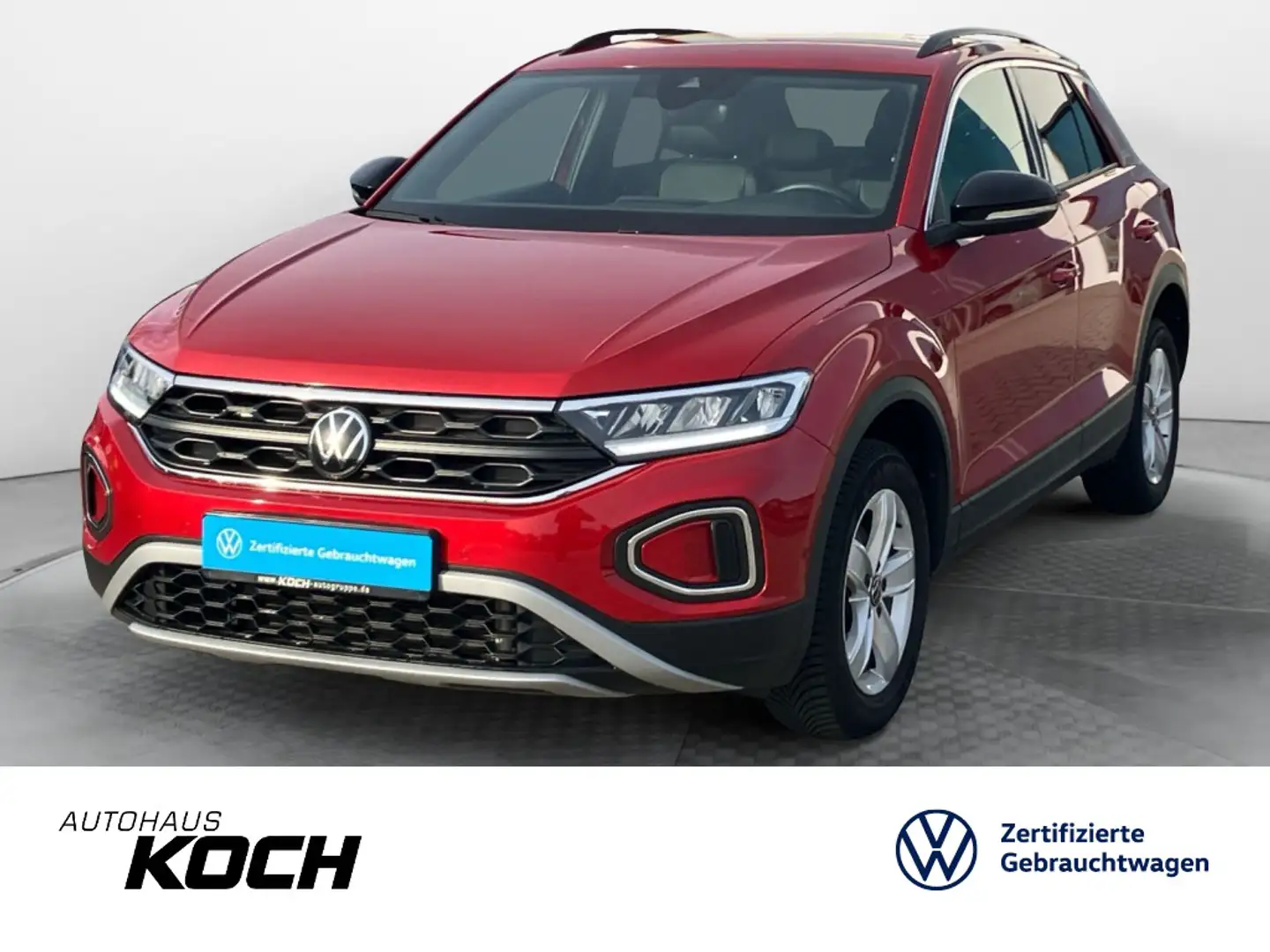 Volkswagen T-Roc 2.0TDI Goal LED Navi Kamera Rouge - 1