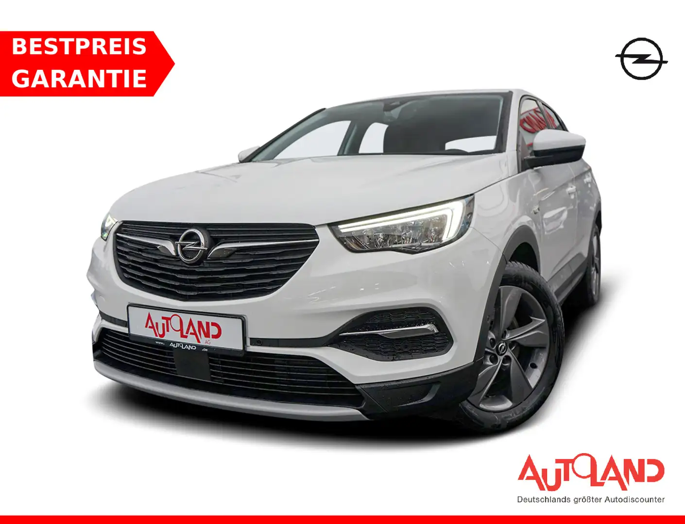 Opel Grandland X 1.6 Hybrid Elegance LED Navi Kamera Wit - 1