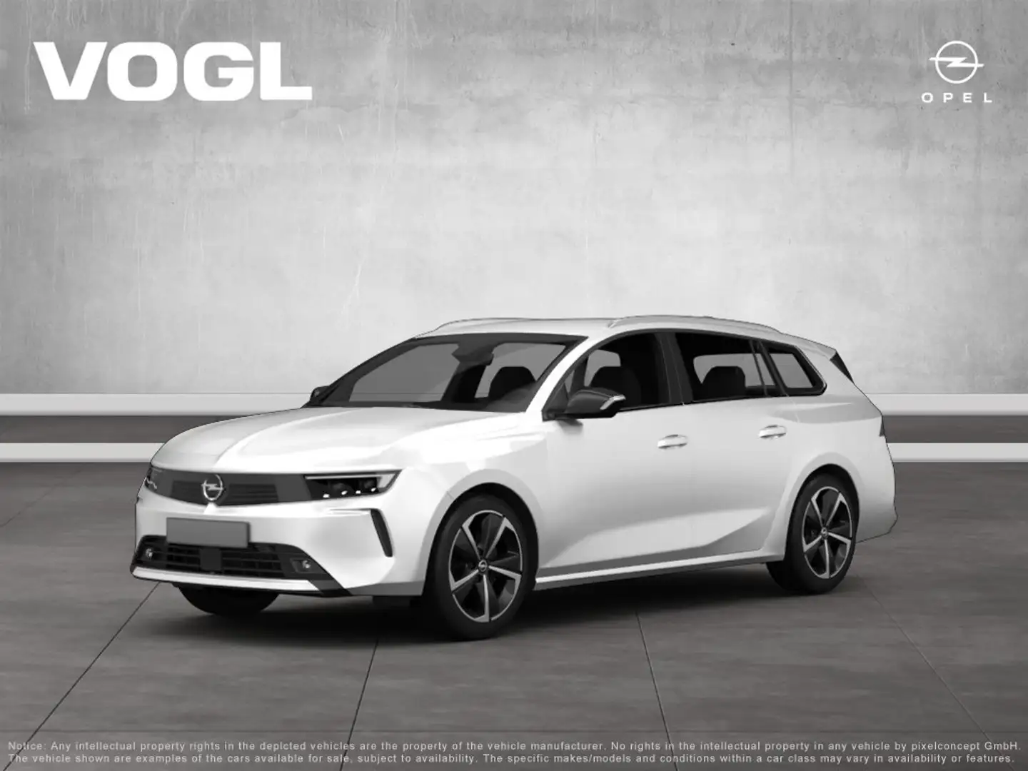 Opel Astra Sports Tourer Edition 1.5 Diesel 130PS MT Enjoy Weiß - 1