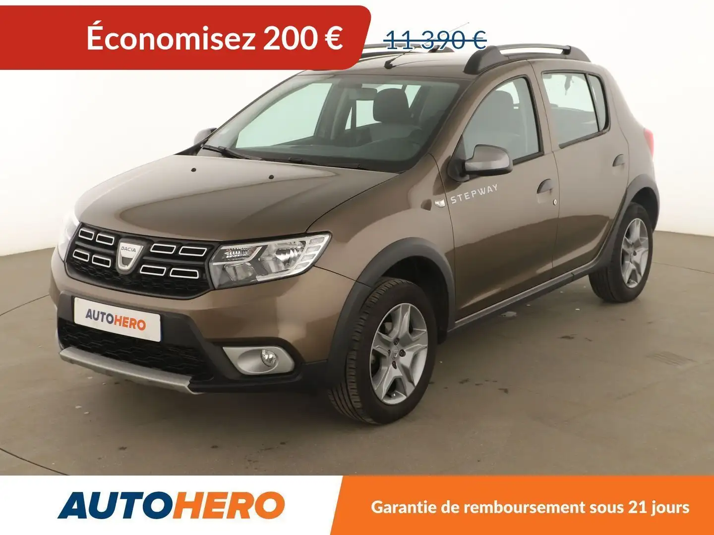 Dacia Sandero Stepway 0.9 TCe Brun - 1