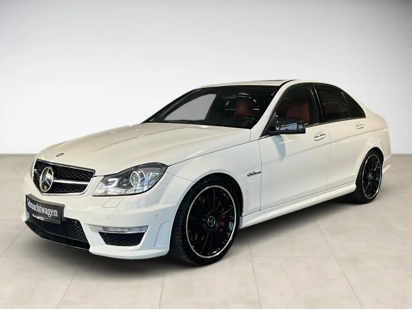 Mercedes-Benz C 63 AMG Performance Package Plus ACC AUT KlimaA Weiß - 1