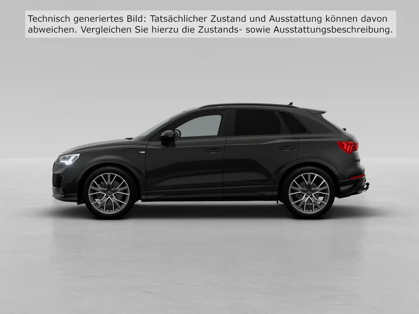 Audi Q3 45 TFSI e S line S tro. Navi/LED/SONOS/uvm. Schwarz - 2
