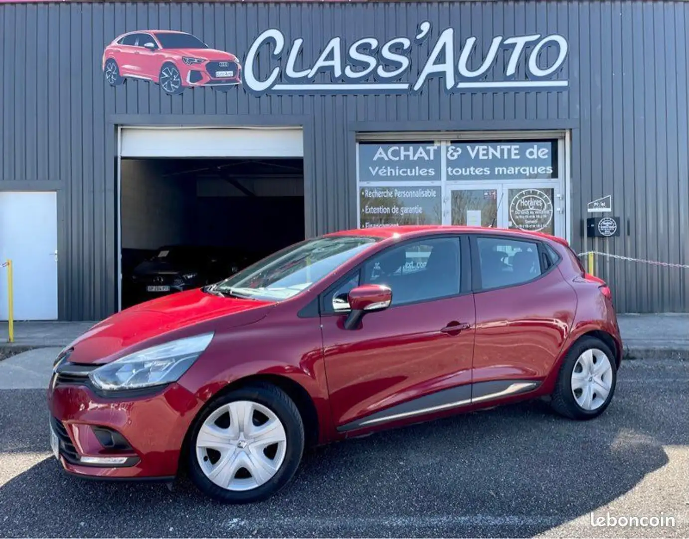 Renault Clio iv (2) 1.5 dci édition business bvm-5 tbe Rojo - 2