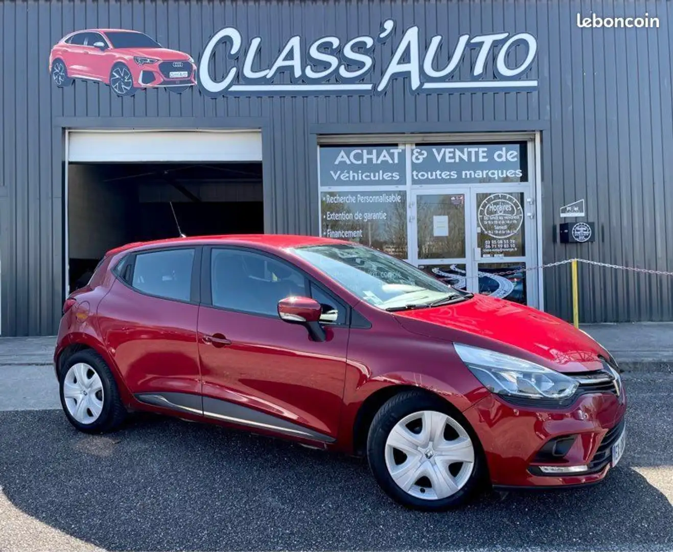 Renault Clio iv (2) 1.5 dci édition business bvm-5 tbe Rojo - 1