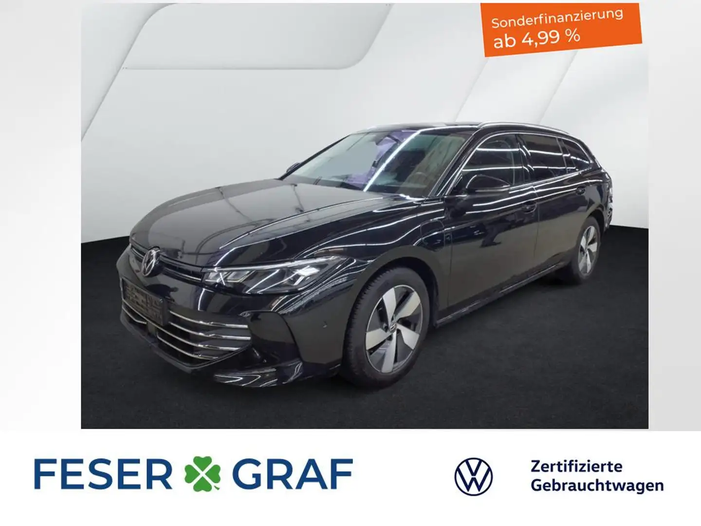 Volkswagen Passat 1.5TSI eHybrid Business DSG AHK LED Rückfahrkamera Schwarz - 1