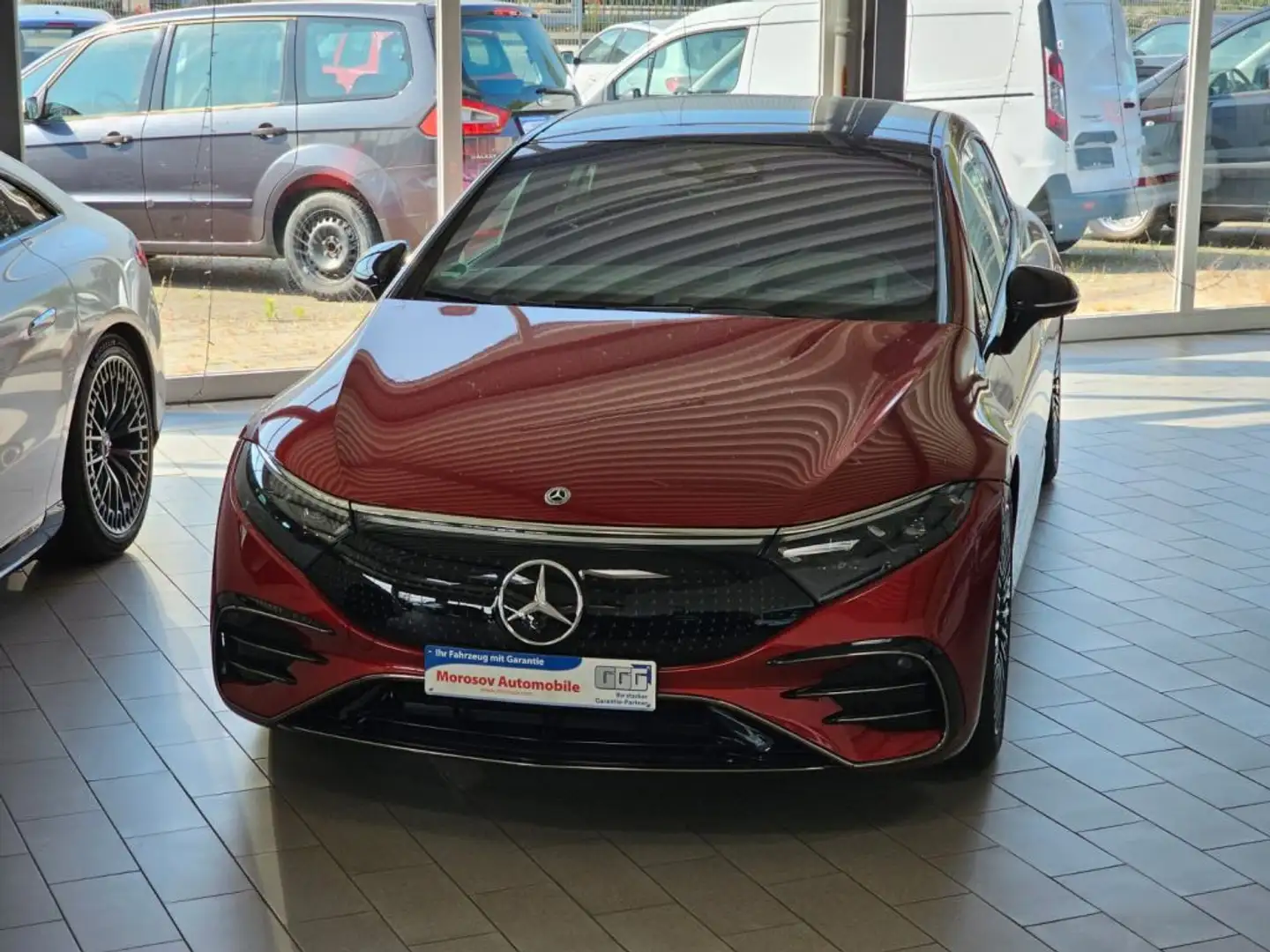 Mercedes-Benz EQS 580 4Matic AMG Line Piros - 2