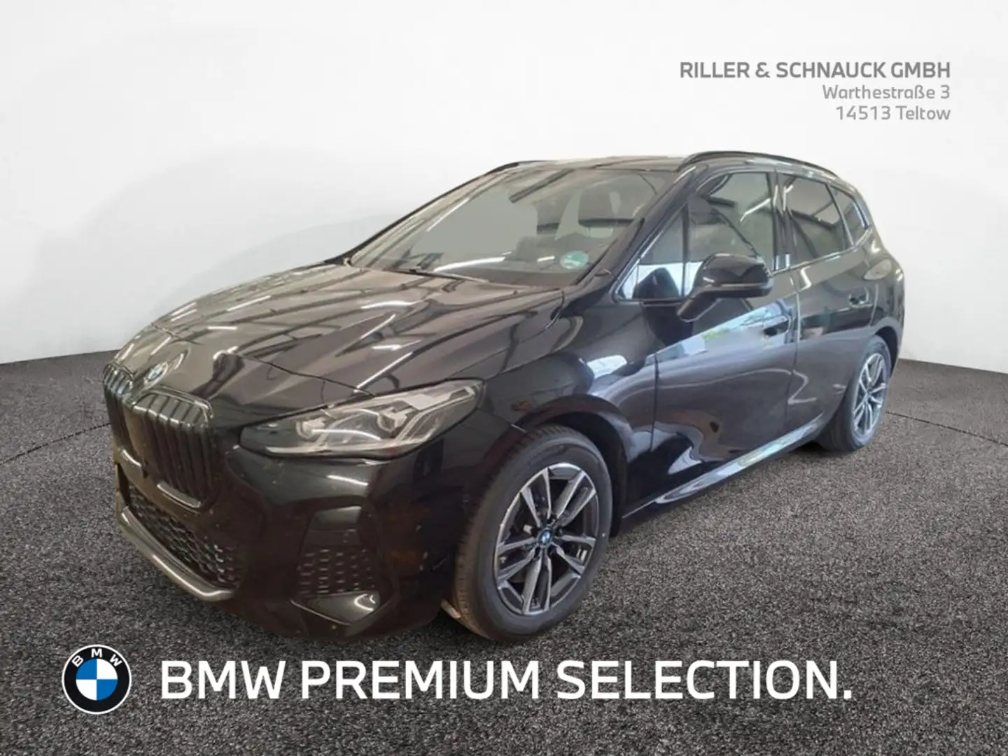 BMW 223 i xDrive M-Sport AHK+PANO+HUD+ACC+360°KAM Schwarz - 1